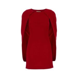 ALBERTA FERRETI Alberta Ferretti Cape Dress Women RED Dresses